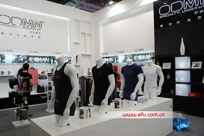 歐迪曼頓ODMN品牌內衣參展第6屆深圳內衣展-服裝營銷-服裝信息-聯科繡花網[樂繡網]