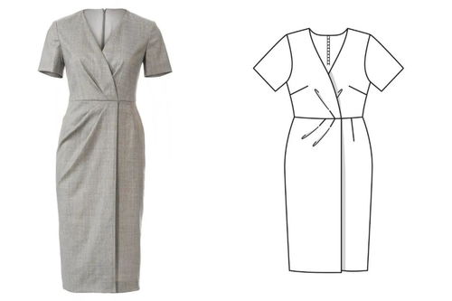 素材 上百款服裝設(shè)計 平面款式圖 合輯