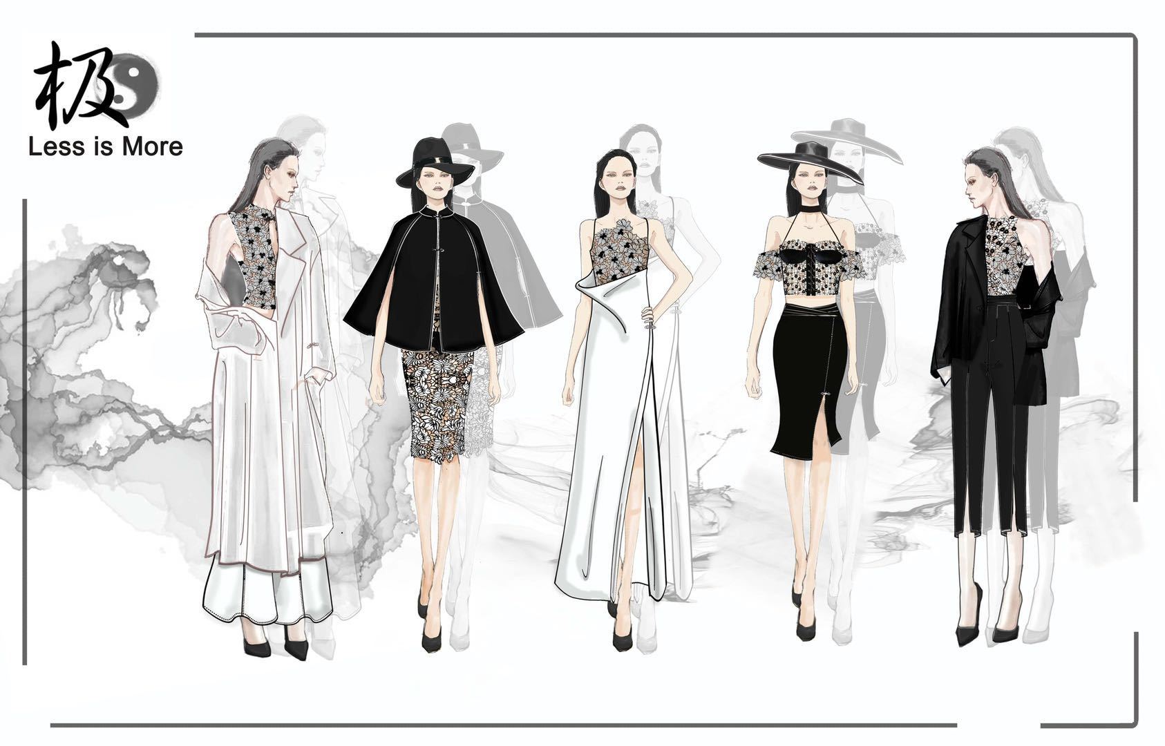 服裝設(shè)計效果圖|服裝|休閑/流行服飾|ElvaDeng620 